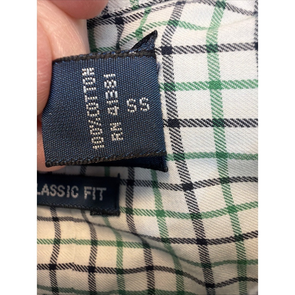 RALPH LAUREN MEN'S CLASSIC FIT GREEN CHECKED BUTTON DOWN SHIRT SIZE 4XLT NWT - Picture 14 of 16